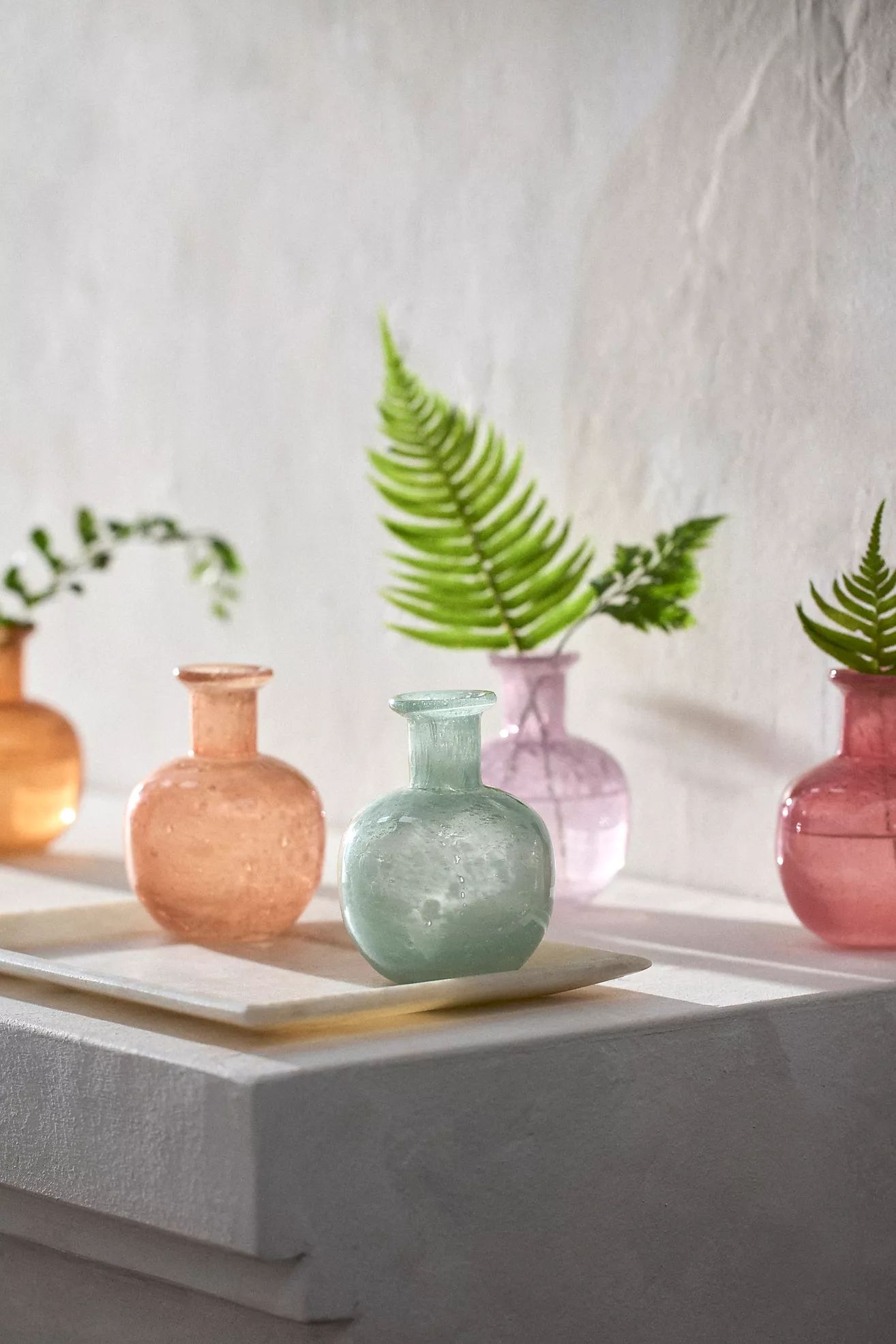 Colorful Glass Bud Vase | Anthropologie (US)