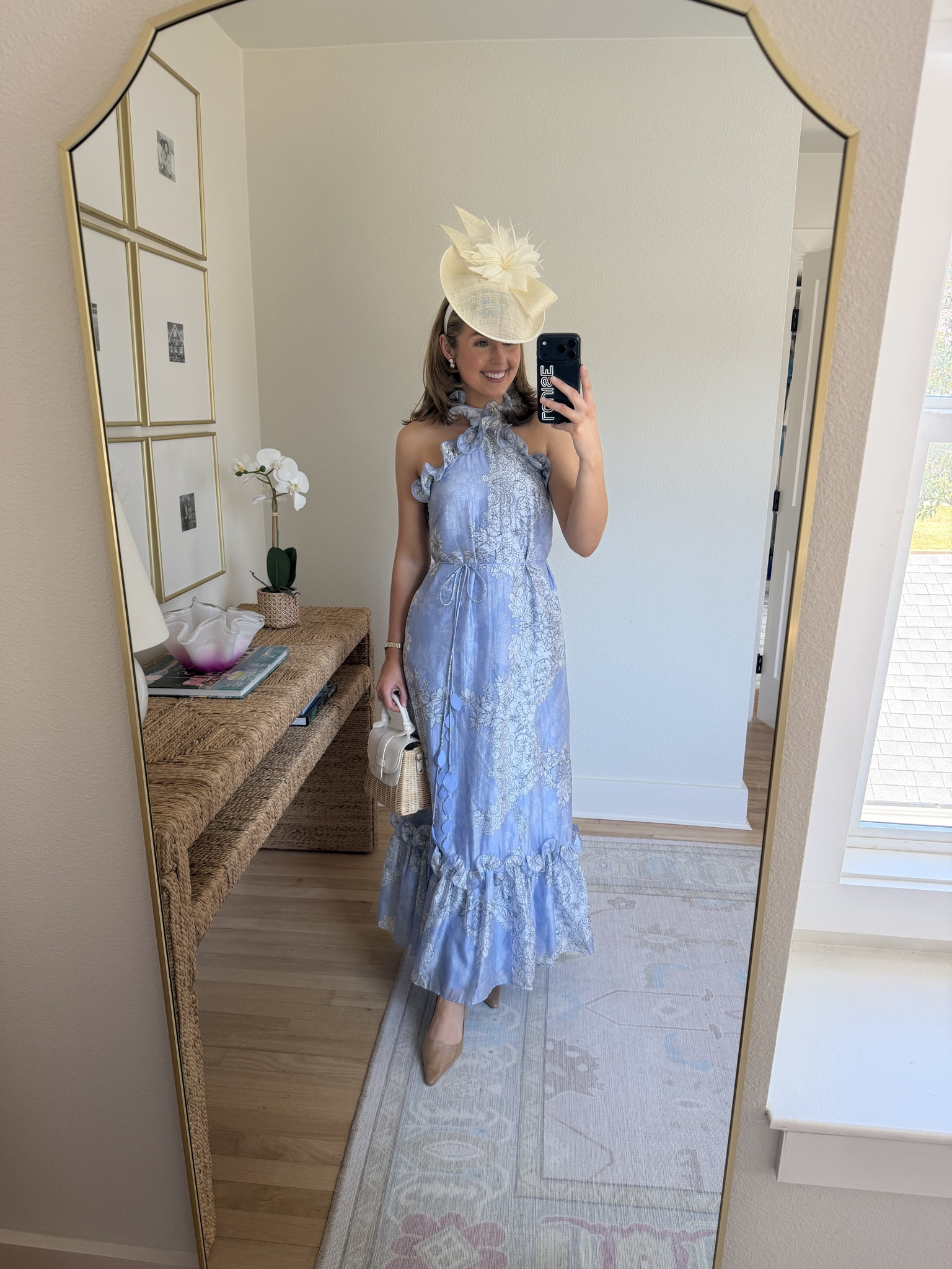 Kentucky derby outfit idea! Wearing a S in dress 
