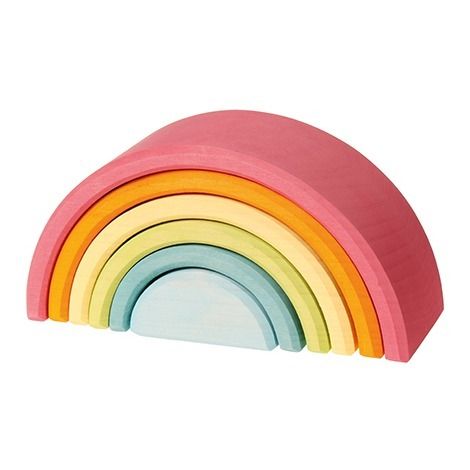 Wooden Rainbow - 6 pieces | Smallable FR