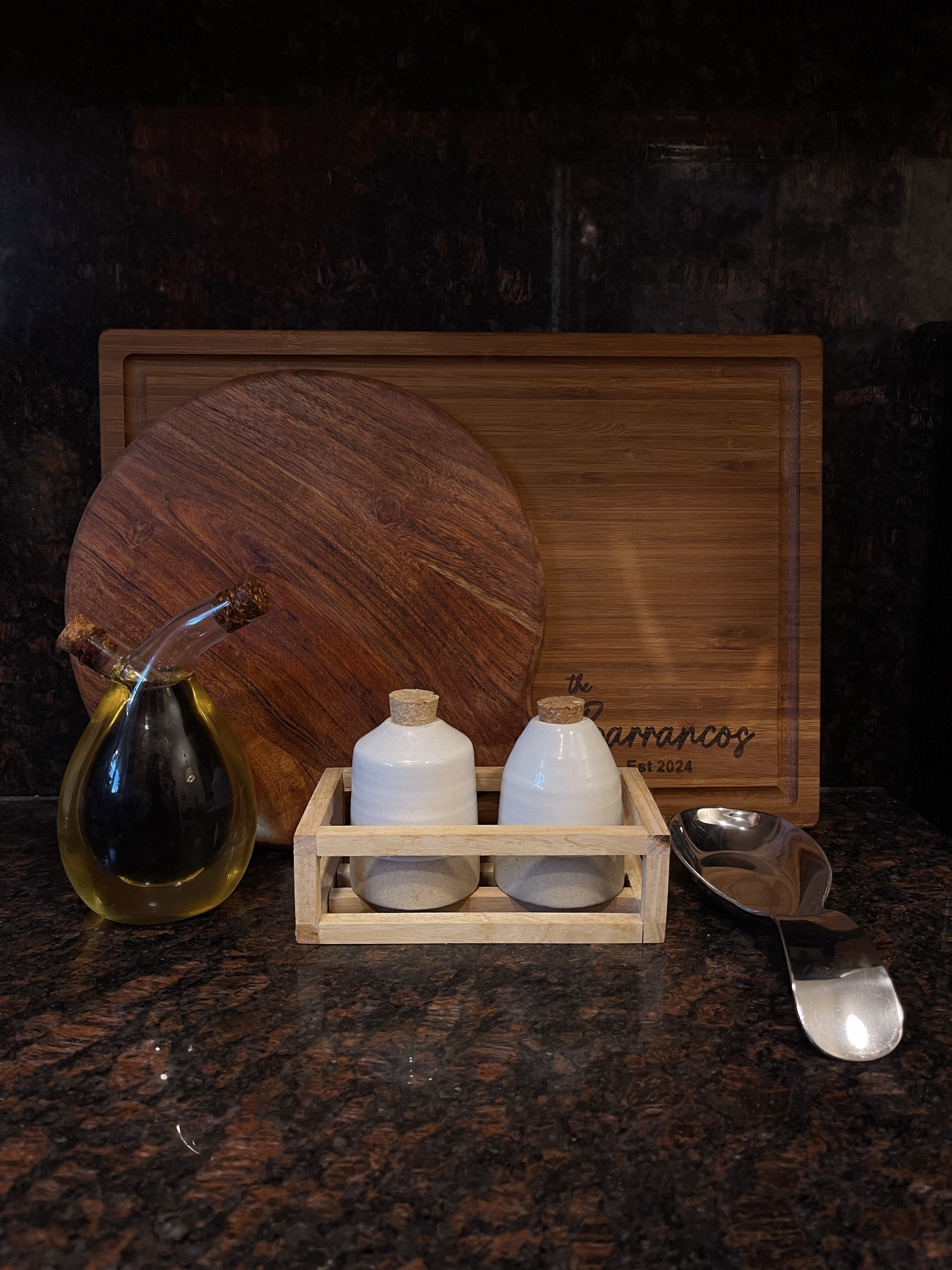 I love this little corner in our kitchen🤎🧂

We started researching items to put on our wedding registry and I’ve fallen in love with salt & pepper mills. Why are they all so pretty? Especially in brass😍 

Wedding registry // kitchen decor // cozy home // home design // home decor // interiors 

#LTKwedding #LTKhome