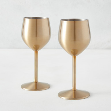 Oro Wine Glasses - Set of 2 | Z Gallerie