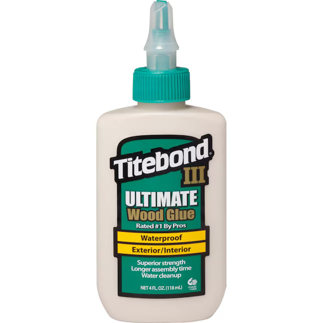 Titebond III Ultimate Wood Adhesive (Actual Net Contents: 4-fl oz ) Lowes.com | Lowe's