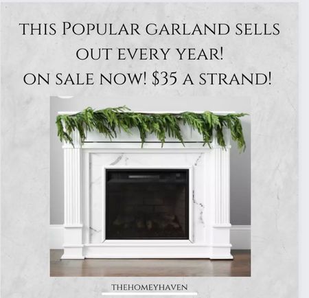 Most popular garland on the planet! Always sells out. I know it’s early but I never see deals on this after October.


Christmas decor
Christmas garland
Norfolk garland
Christmas
Holiday decor
Falls decor
Home decor
Living room
Home
Entryway decor
Thehomeyhaven 
Fall outfits 

#LTKHoliday #LTKfindsunder50 #LTKhome