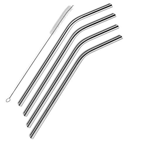 SipWell Extra Long Stainless Steel Drinking Straws Set of 4, Straws for 30 oz Tumbler and 20 0z Tumb | Amazon (US)