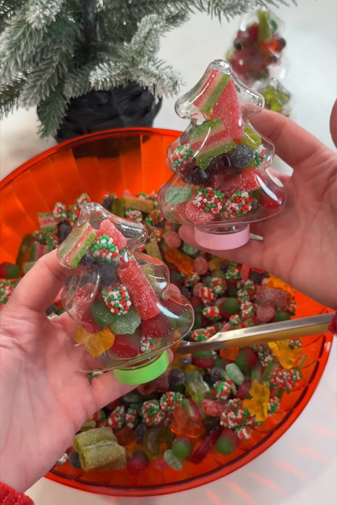 This is your sign to make a gummy candy salad for the holidays! 🍬✨ Mix up your favorite gummy candies for a colorful, sweet treat that’s perfect for parties. Load them into cute treat containers, and you’ve got a fun and festive party favor everyone will love! 🎉

#HolidayPartyFavors #CandySalad #SweetTreats #FestiveIdeas #HolidayEntertaining #LTKHoliday #DIYPartyFavors #HolidayFun

#LTKHoliday #LTKFamily #LTKParties