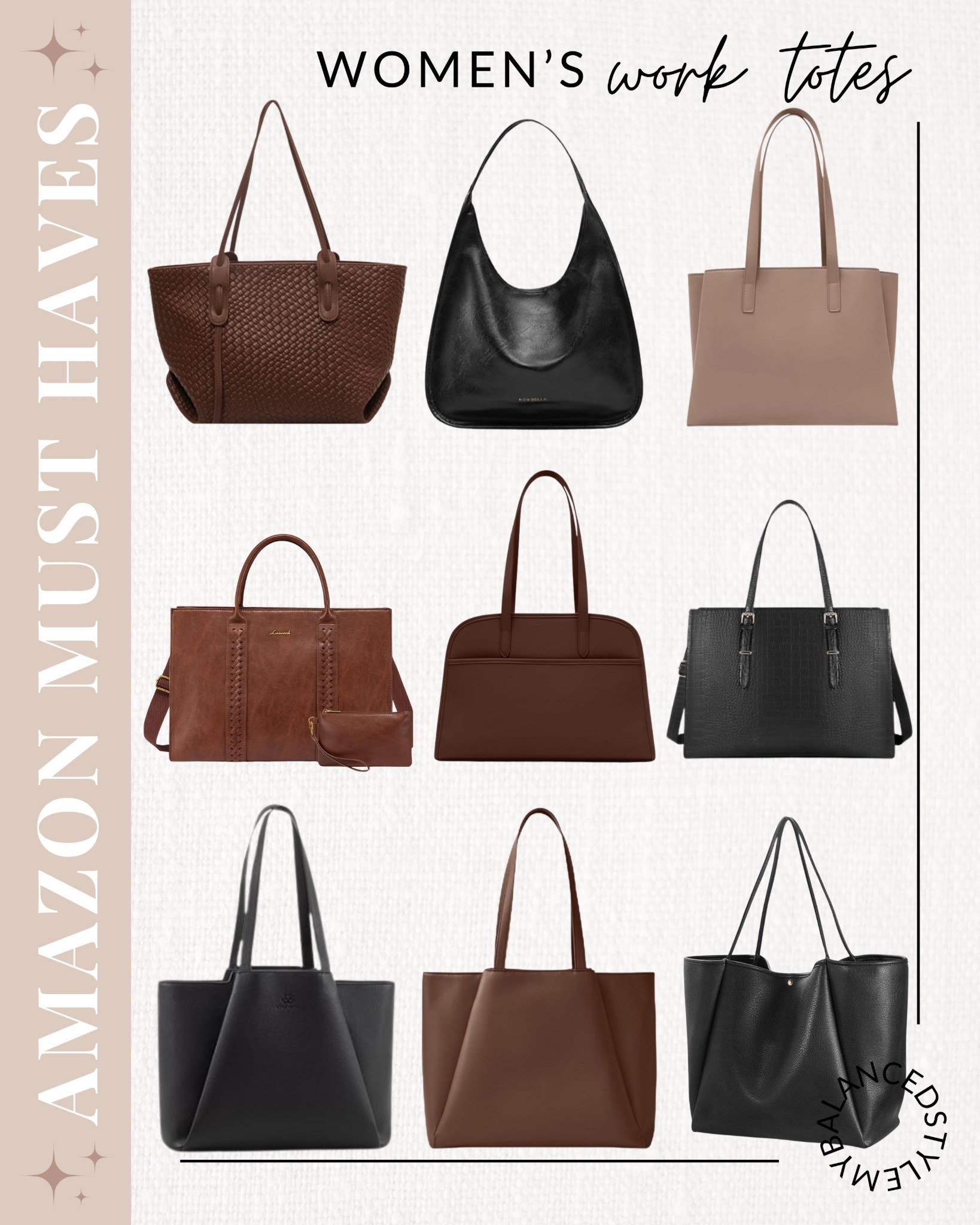 Amazon Women’s Work Totes

Women’s work tote bags
Office tote handbags
Professional work bags
Chic laptop totes
Structured office totes
Large work handbags
Stylish commuter bags
Business casual totes
Everyday work totes
Designer office tote bags

#LTKWorkwear #LTKSeasonal #LTKItBag