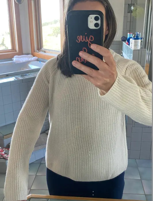 Mongolian Cashmere Fisherman Crewneck Sweater | Quince