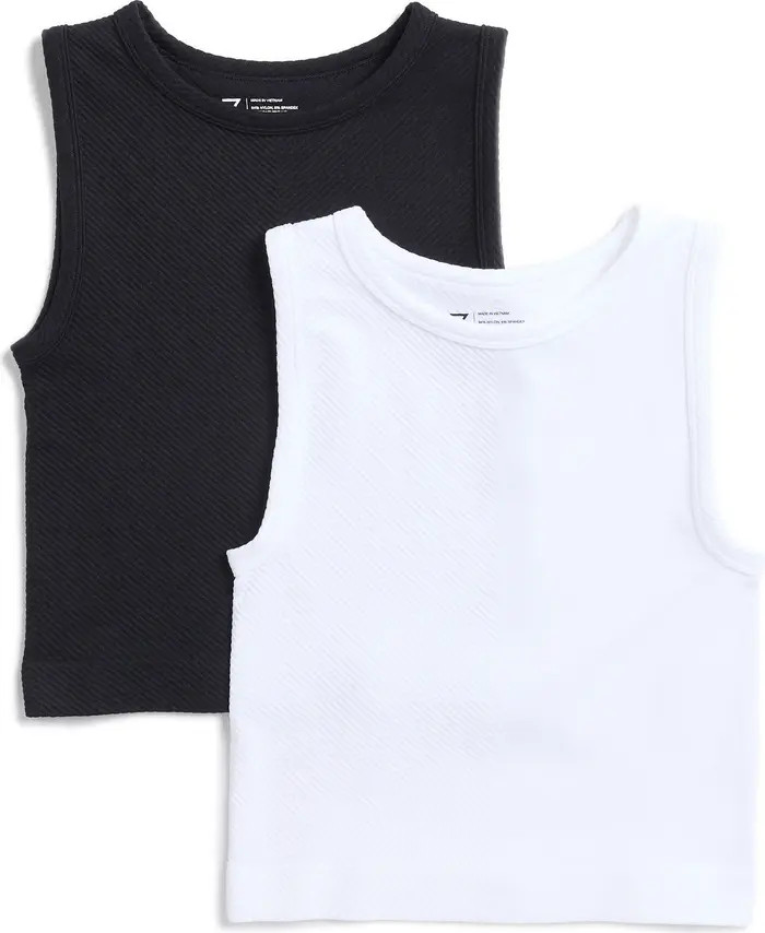 2-Pack Seamless Tanks | Nordstrom Rack