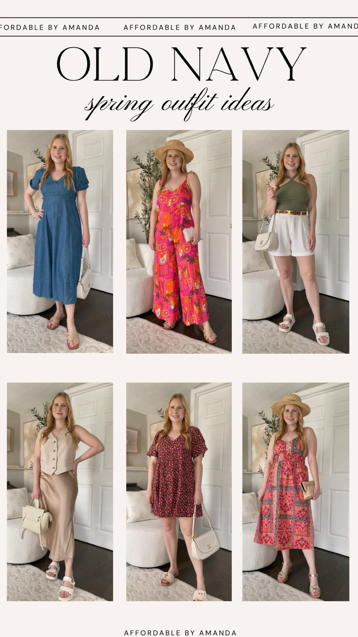 Old Navy Spring Try On Haul 2024 - what’s new at old navy for spring // spring dresses at old navy - all size medium! Fit TTS.

#LTKmidsize #LTKfindsunder50 #LTKSeasonal