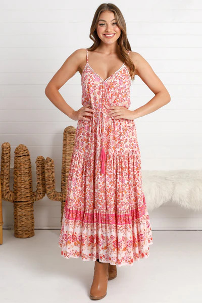 Tam - Marie Maxi Dress | Salty Crush