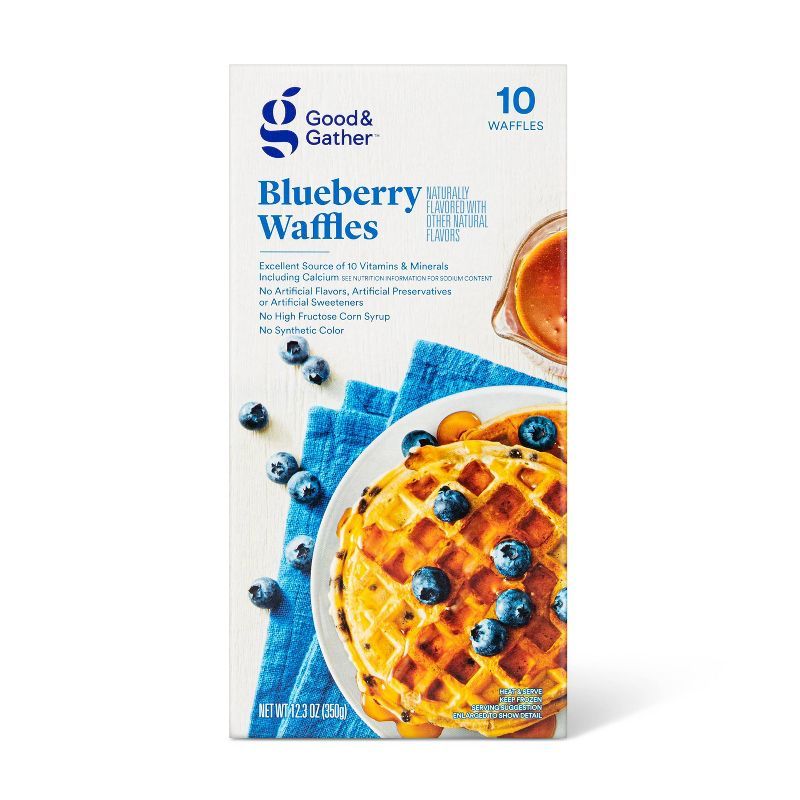 Target/Grocery/Frozen Foods/Frozen Breakfast Food‎Shop all Good & GatherFrozen Blueberry Waffle... | Target