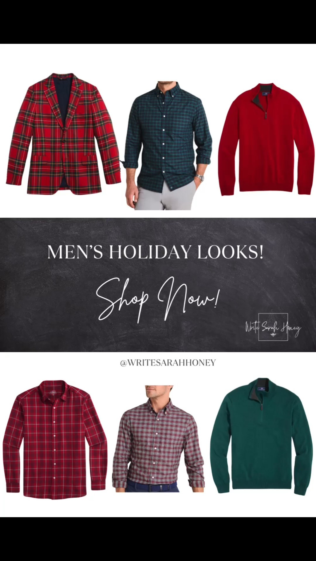 Get holiday-ready this season men’s best looks. Shop now for standout looks that’ll elevate every celebration! FOLLOW WRITE SARAH HONEY FOR MORE HOLIDAY FASHION! 

#MensHolidayStyle #HolidayOutfits #FestiveFashion #SeasonalStyle #Menswear #HolidayLooks #CelebrateInStyle #WinterWardrobe #MensFashion

#LTKHoliday #LTKMens #LTKStyleTip