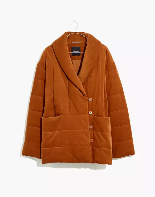Corduroy Ensley Quilted Jacket | Madewell