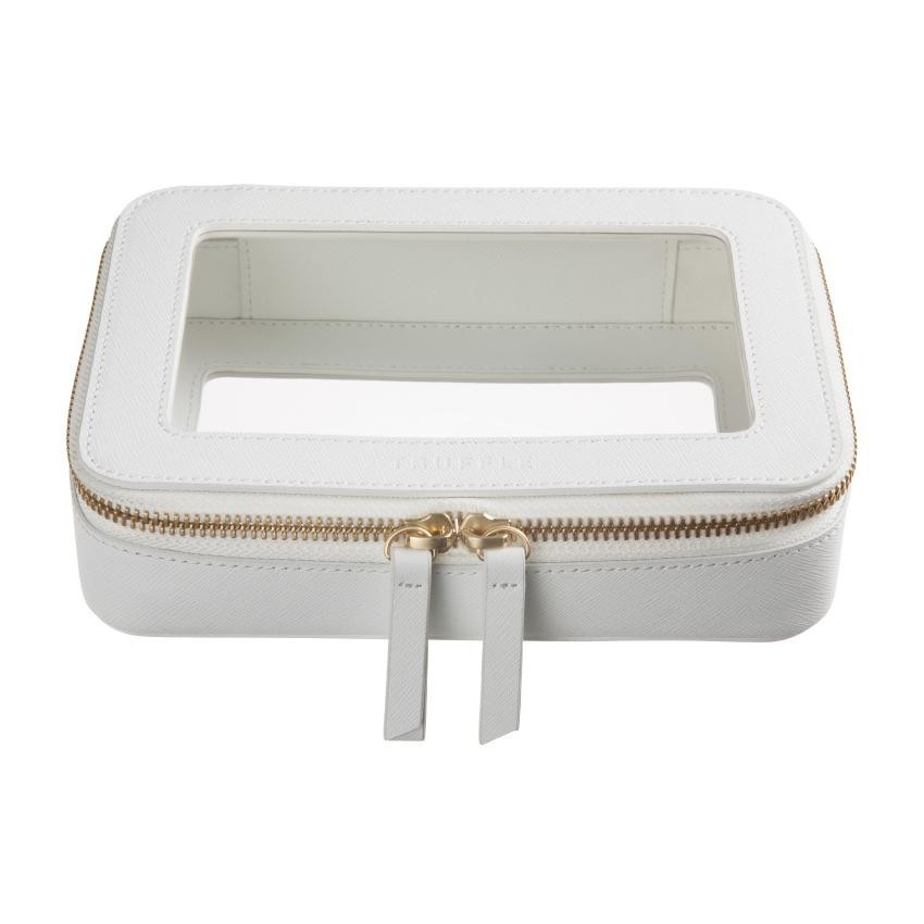Clarity Jetset Case - Clear Travel Makeup Case | Truffle | TRUFFLE