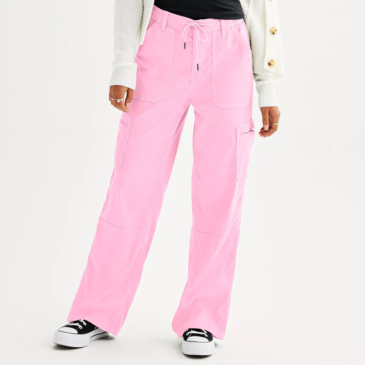 Junior's SO® High Rise Relaxed Cargo Pant | Kohl's