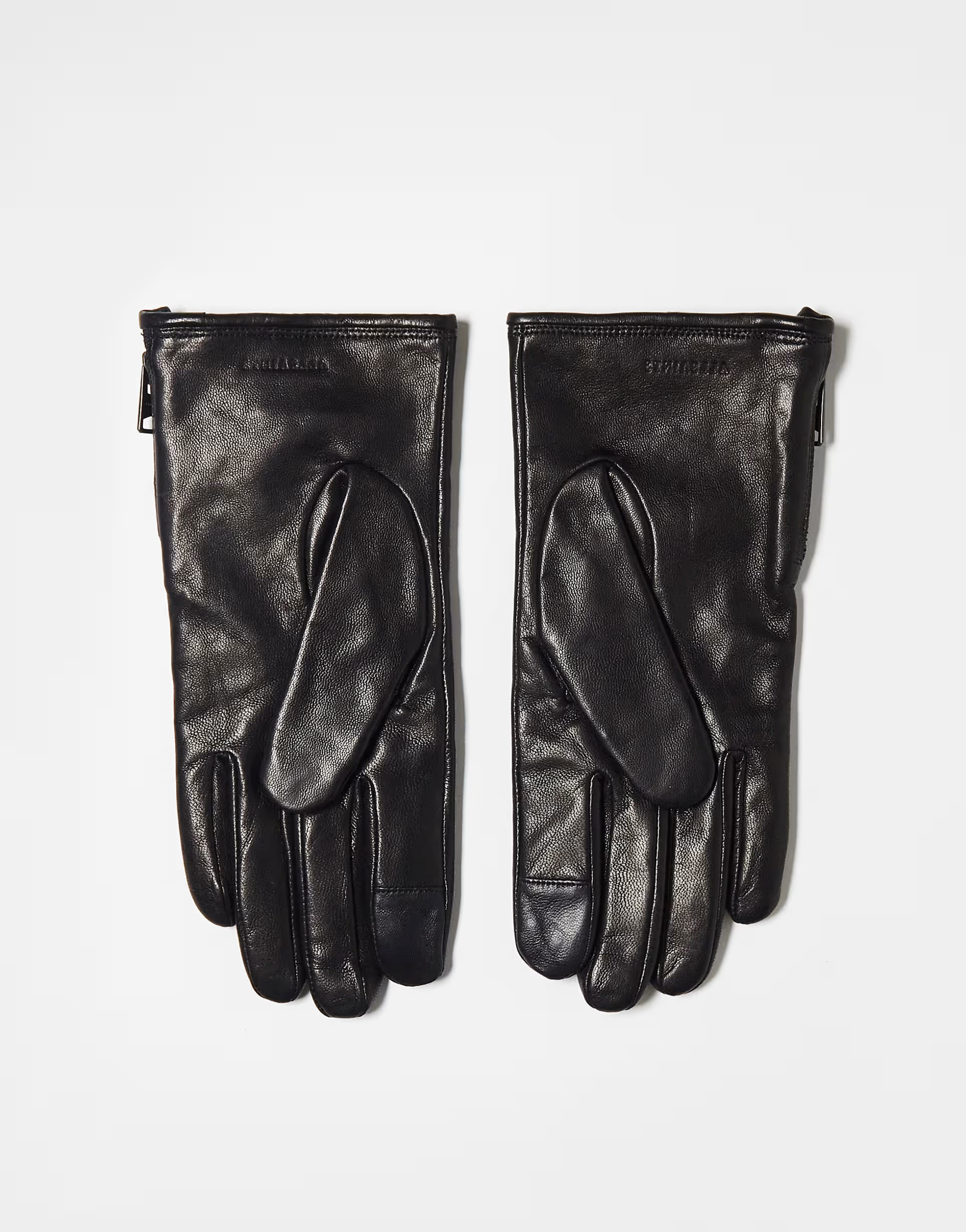 AllSaints leather gloves in black | ASOS (Global)