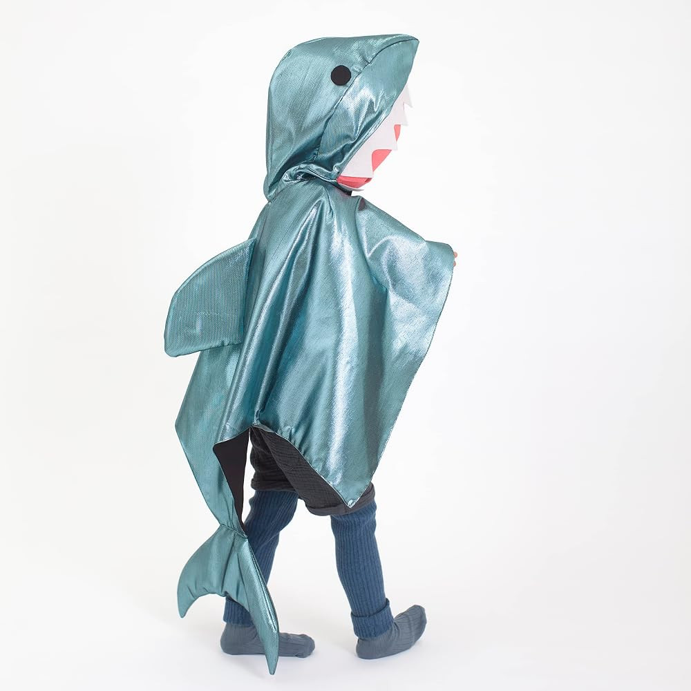 Meri Meri Shark Costume 3-6 Years (Pack of 1) | Amazon (US)
