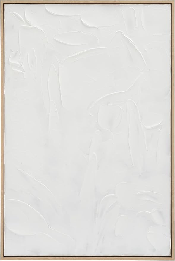 SAFAVIEH Home Collection The Minimalist Modern Contemporary 24 x 36-inch Framed Wall Art Decor | Amazon (US)