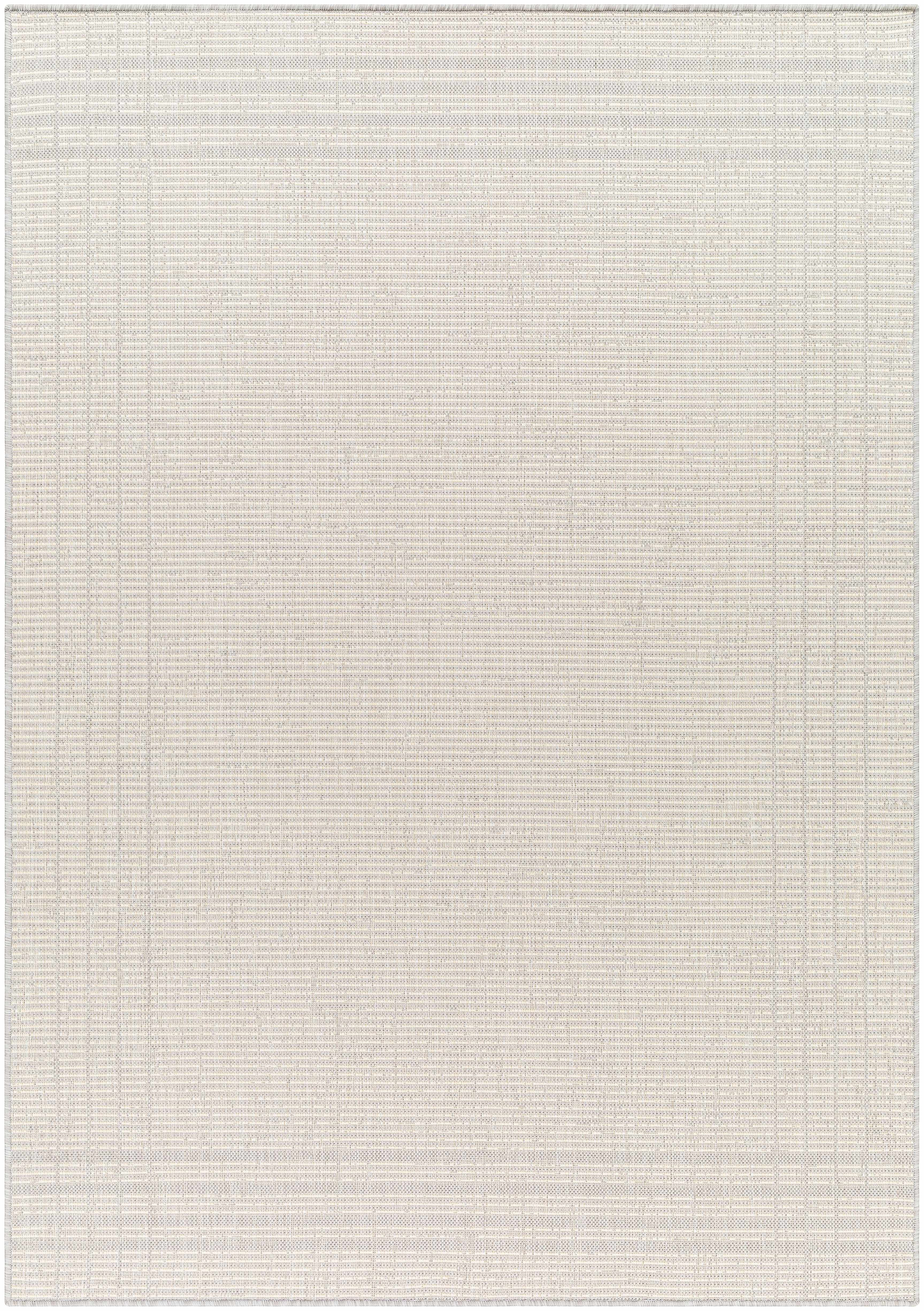 Eneco Cream Area Rug - Clearance | Cream Bordered Rug | Boutique Rugs
