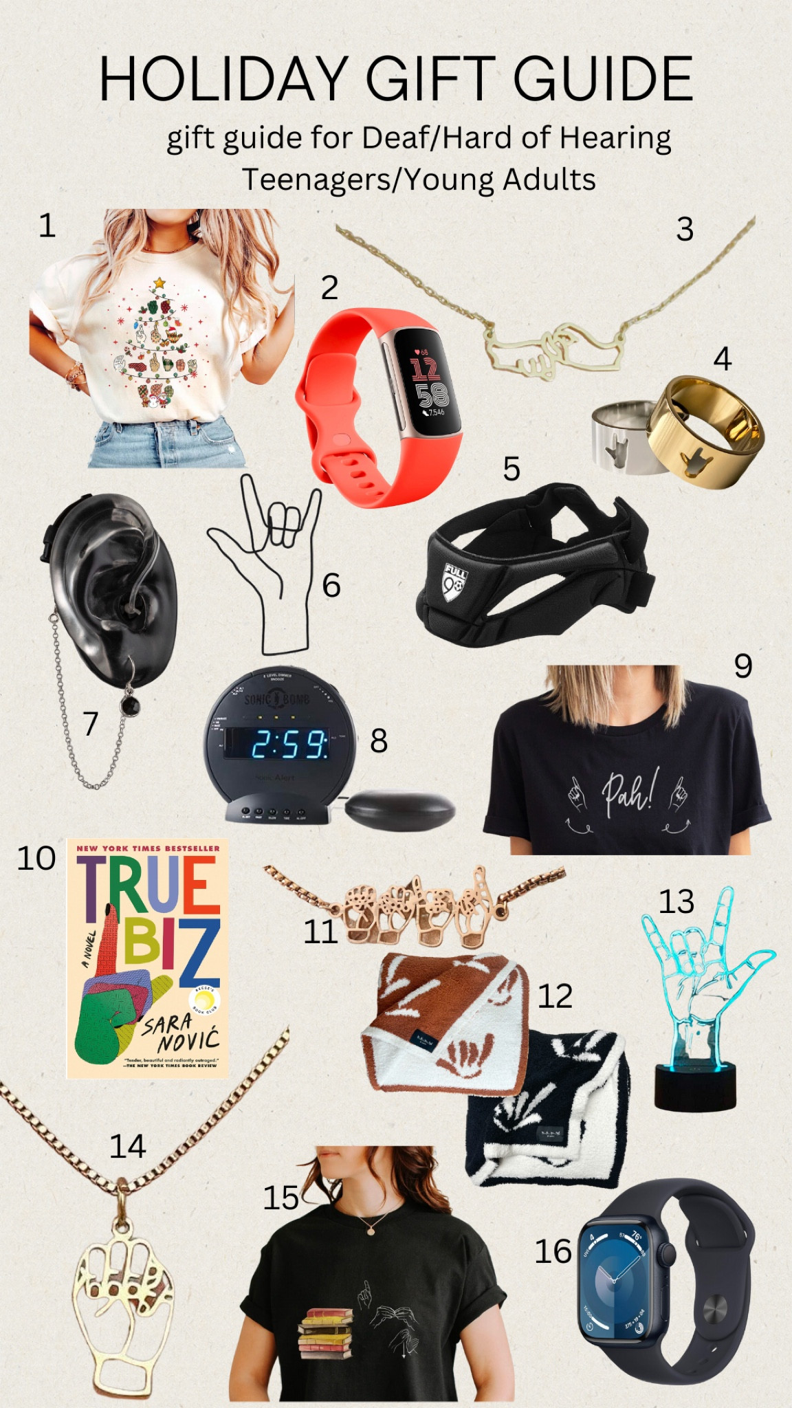 Holiday Gift Guide for
Deaf/Hard of Hearing Teenagers/Young Adults

#LTKGiftGuide #LTKHoliday