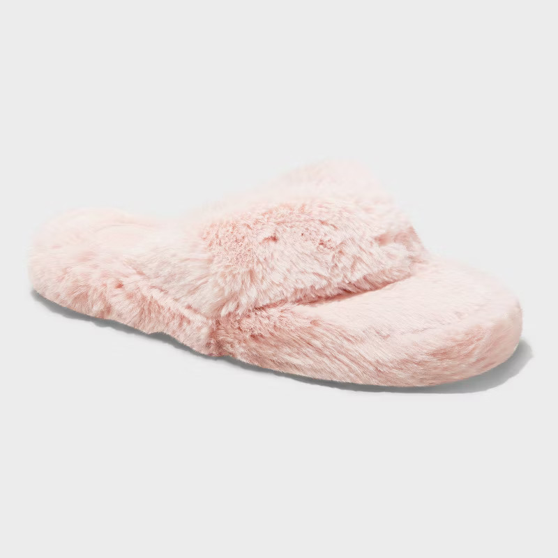 Women's Cecily Flip Flop Thong Slippers - Auden™ Blush L | Target