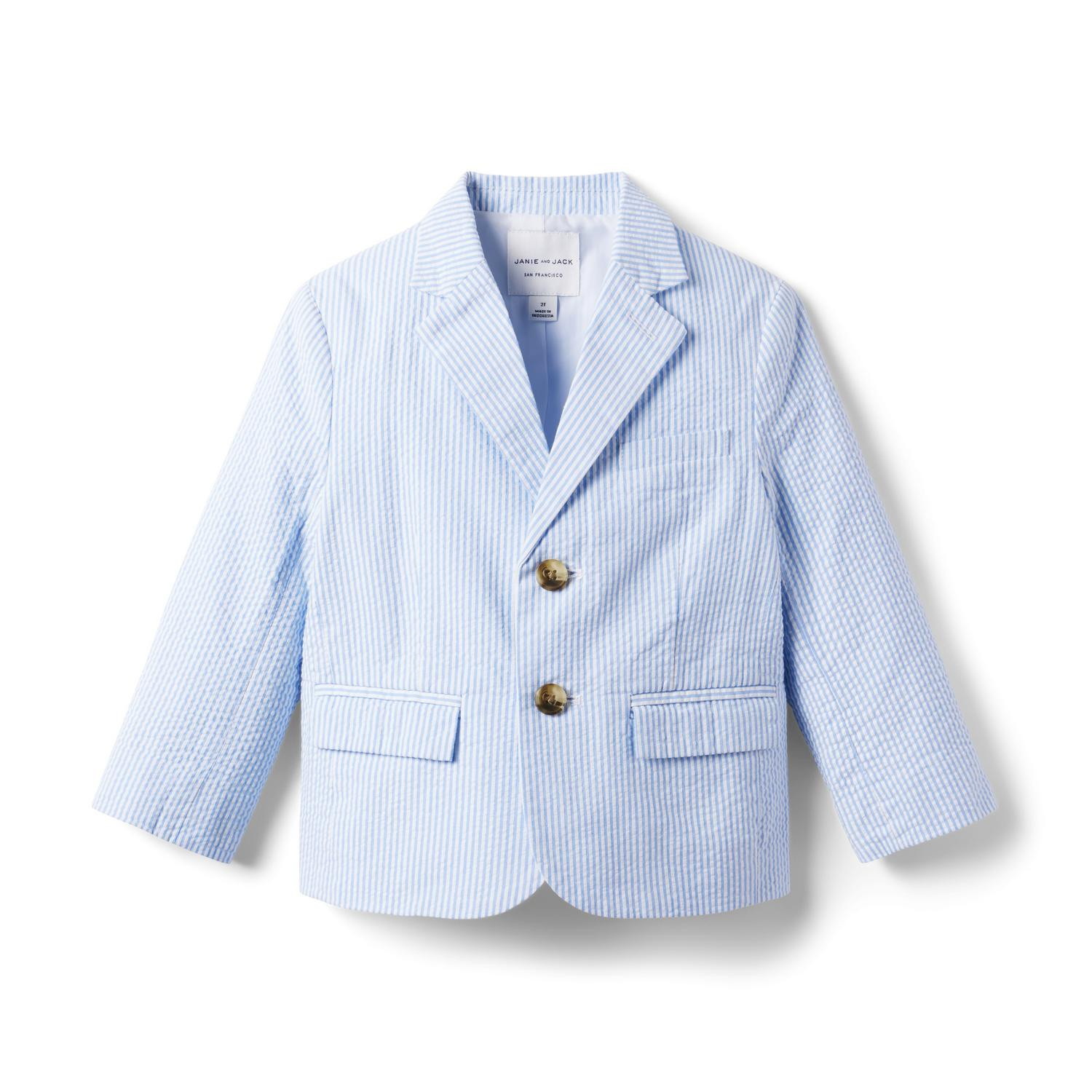 Striped Seersucker Blazer | Janie and Jack