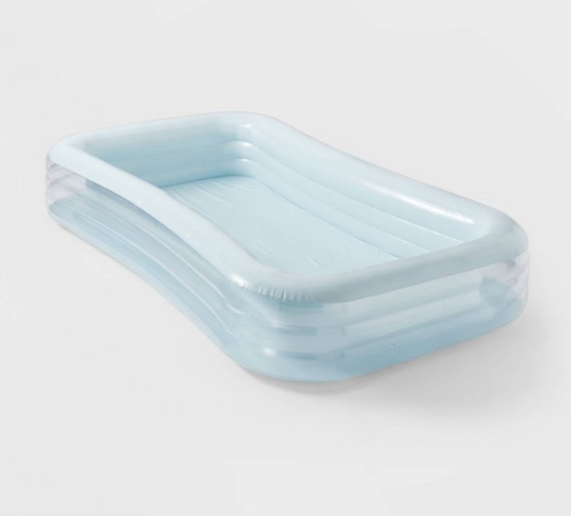 Pool that’s a perfect size for the kids! 6ft by 22” less than $20 right now! 

#LTKSummerEdit #LTKSaleAlert #LTKSwim