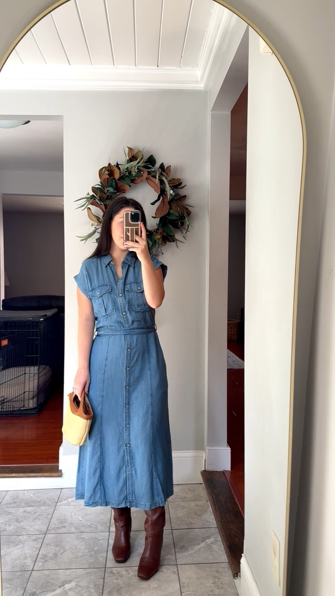 Size small dress
For reference I am:
5ft, 120lbs, 26” waist

Spring outfits, spring dress, summer dress, casual dress, church outfit, knee high boots, petite outfit, mom outfit 

#LTKPetite #LTKSeasonal #LTKootd