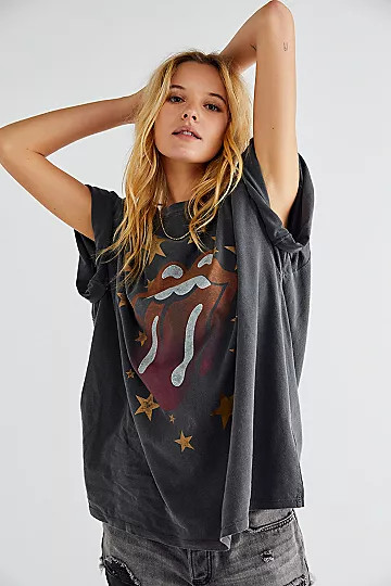 Rolling Stones One Size Tee | Free People (Global - UK&FR Excluded)