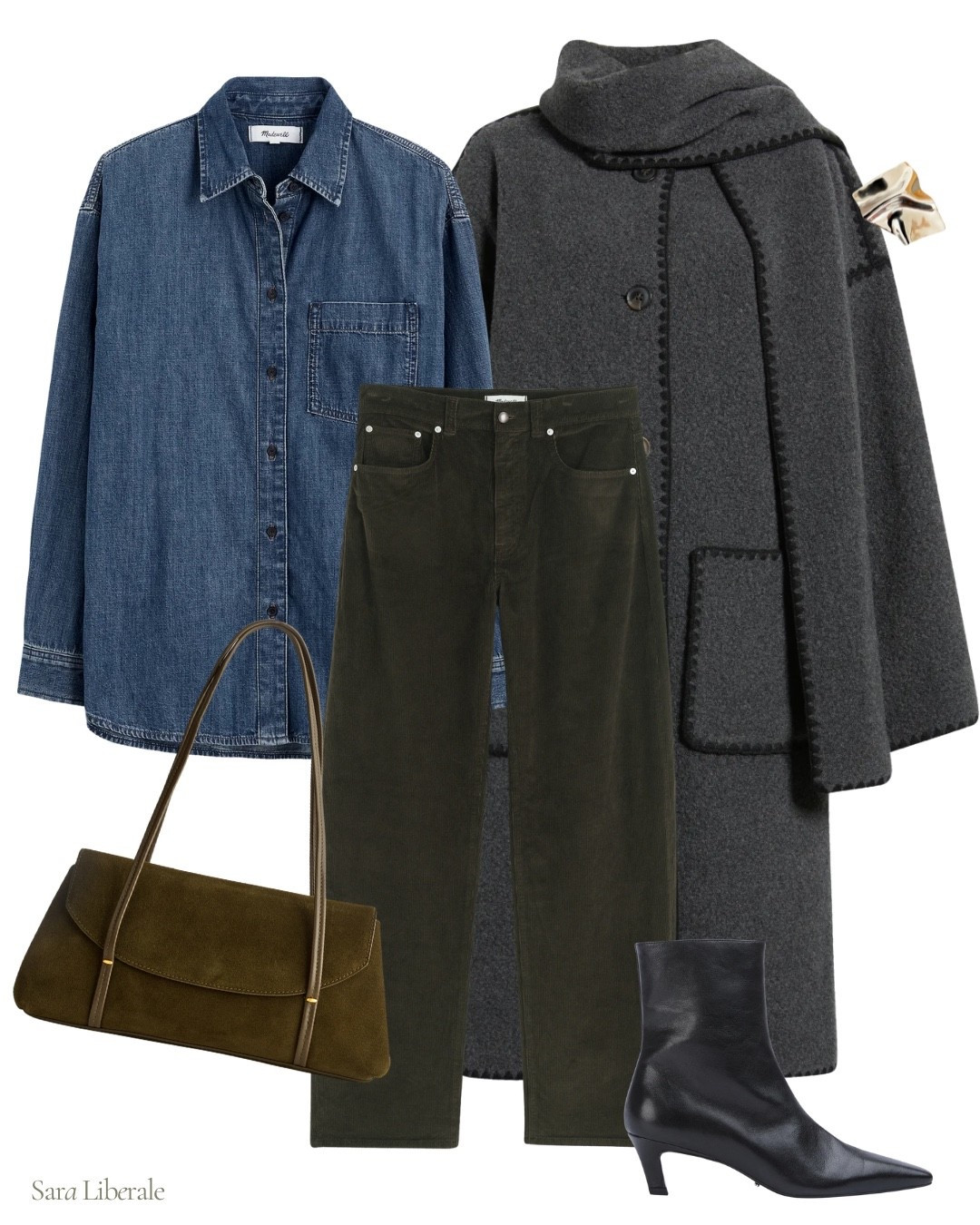 This is my favorite kind of winter outfit — built on timeless staples, then elevated with texture. A denim button-down layered under a cozy coat, corduroy pants for warmth, and a sleek boot to keep it polished. Nothing loud, nothing trendy… just really good pieces working together.

#LTKU #LTKootd #LTKvlog