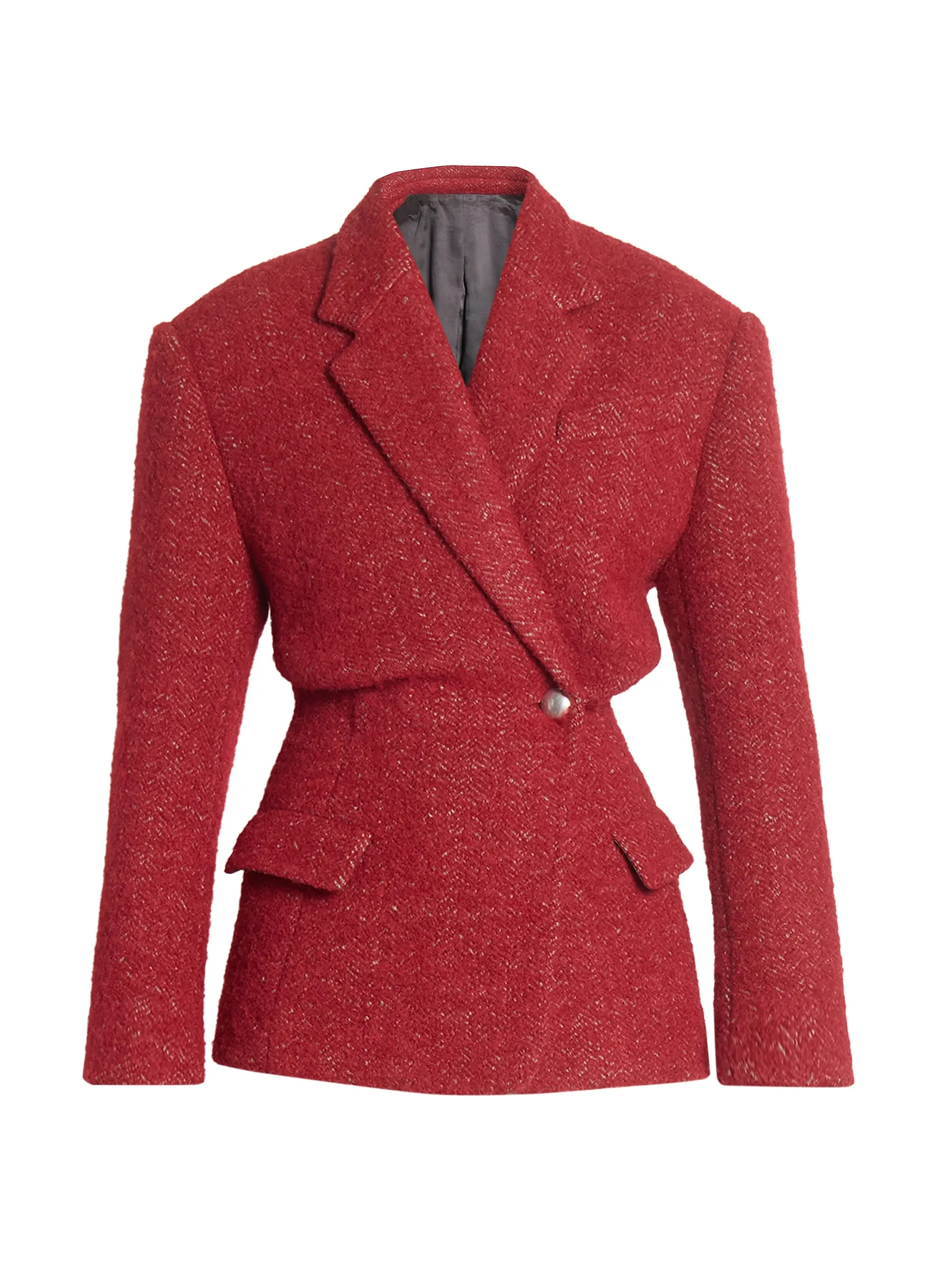 Gallie Tweed Single-Breasted Blazer | Saks Fifth Avenue