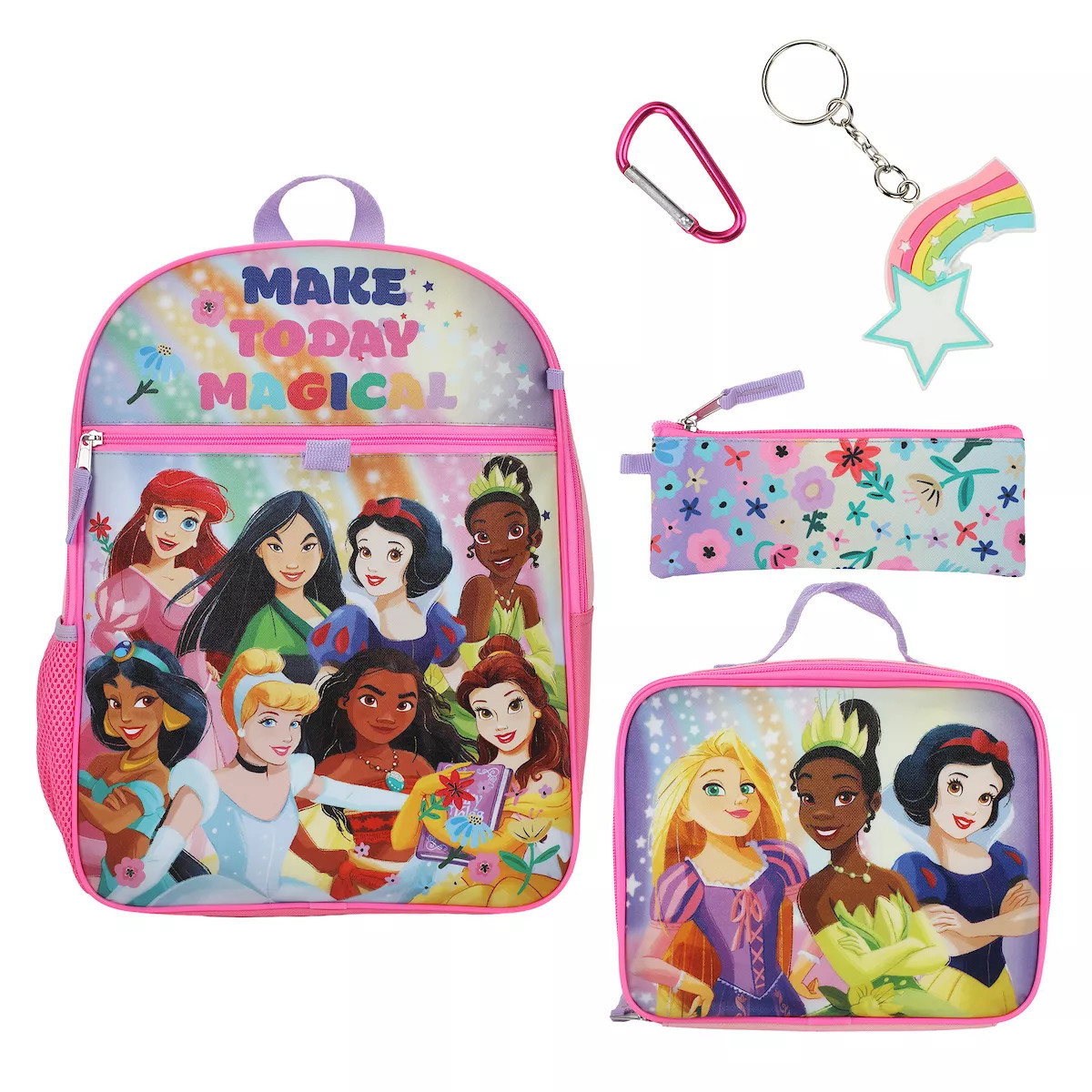 Disney Princesses Make Today Magical 5-Piece Backpack & Lunchbox Set | Target