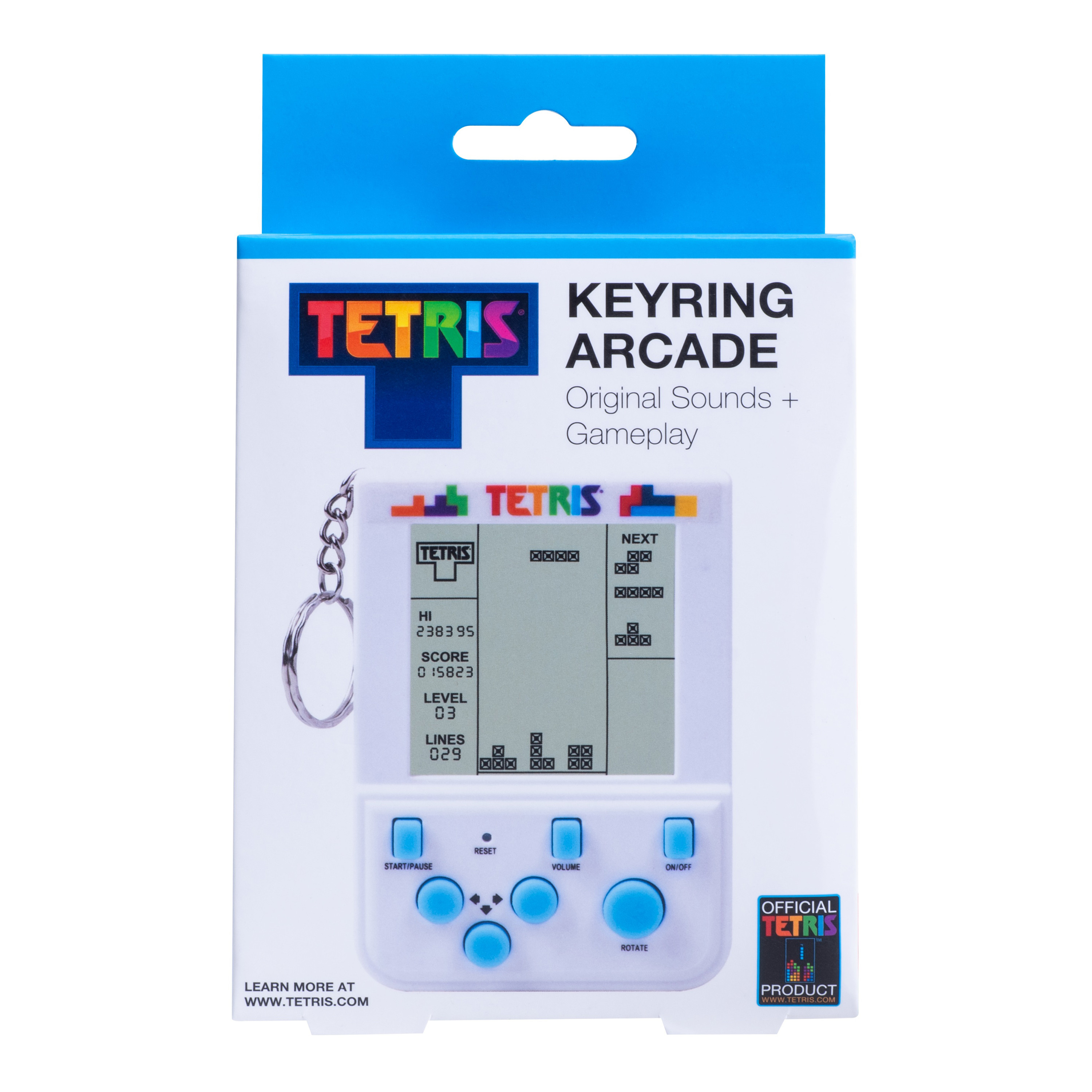 Tetris Retro Keyring Arcade Game | World Market