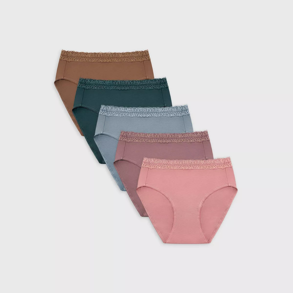 Kindred Bravely Women’s 5pk Lace Post-Partum Briefs | Target