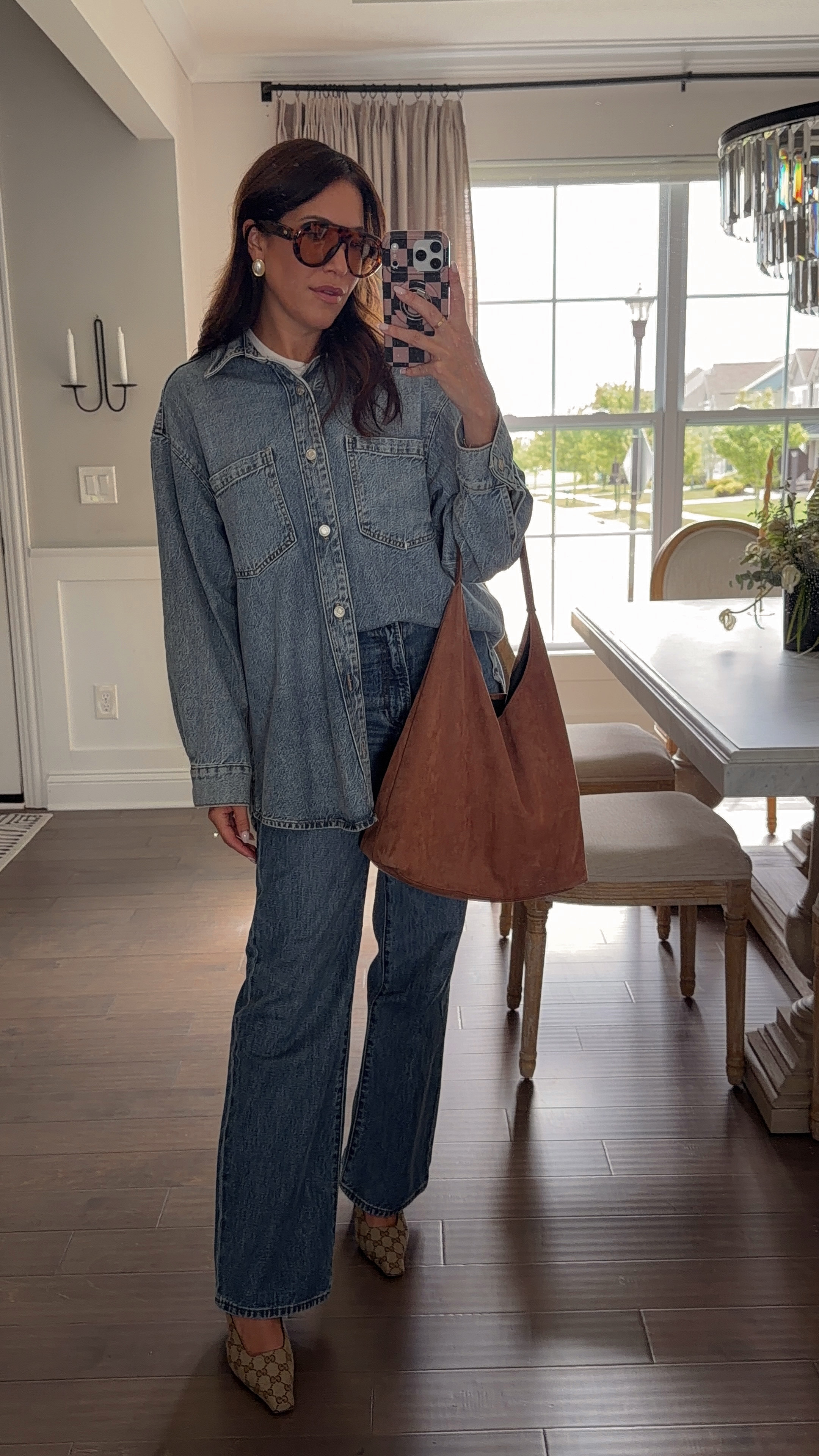 denim on denim casual spring outfit.

#LTKxMadewell #LTKgrwm #LTKootd