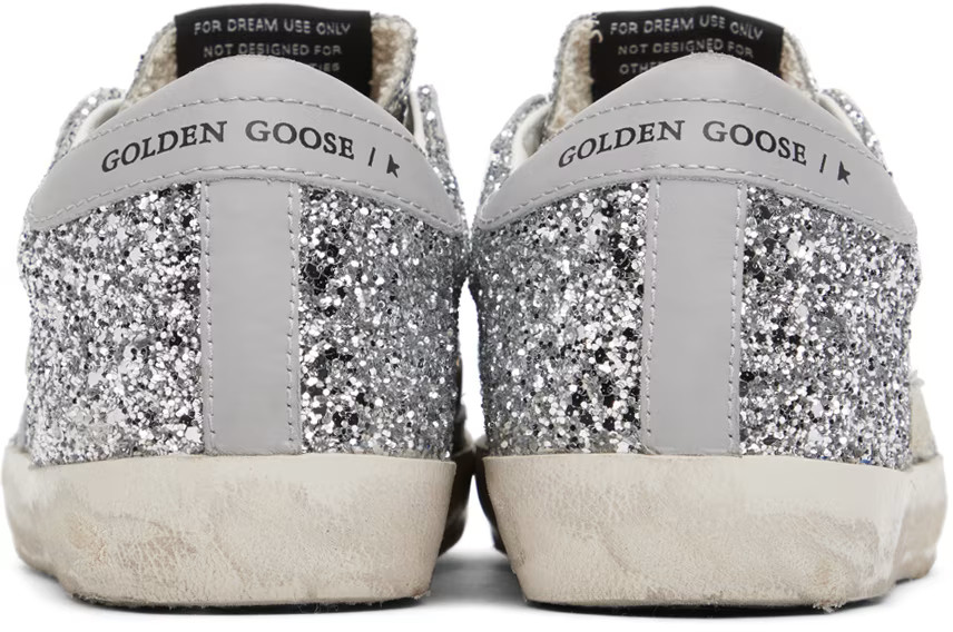 SSENSE Exclusive Silver Super-Star Sneakers | SSENSE