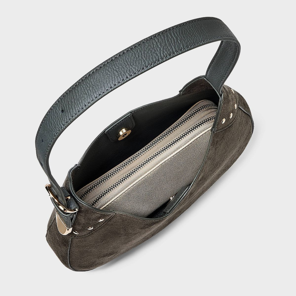 Curved Shoulder Bag - Universal Thread™ Burgundy | Target