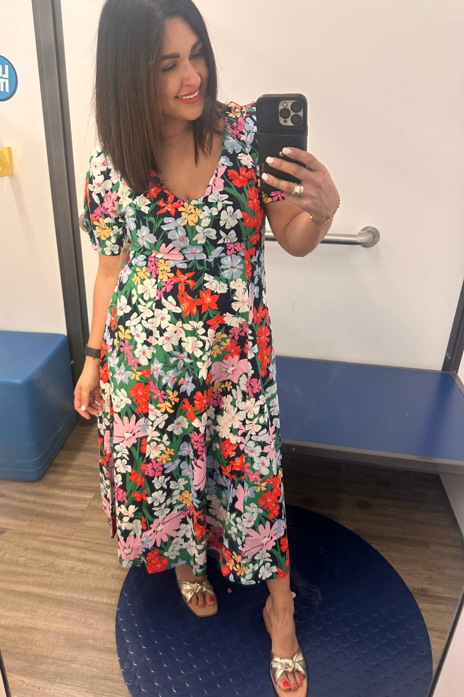 Which one of my friends is getting married this summer? This is the cutest dress. I need a place to wear it. Super comfortable and stretchy in all the right places paired with a gold flat and we have a special event outfit

#LTKstyletip #LTKwedding #LTKparties