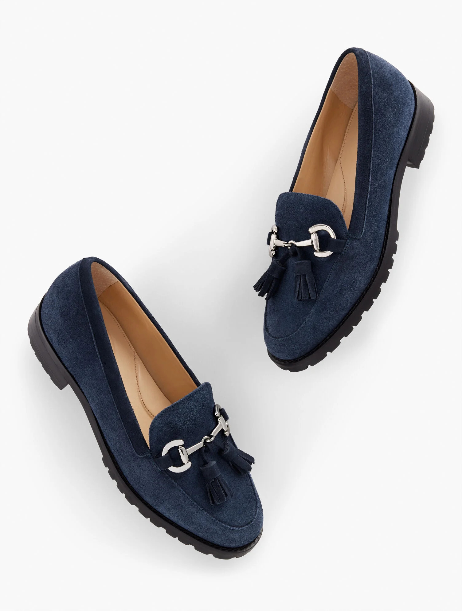 Cassidy Tassel Loafers - Suede | Talbots
