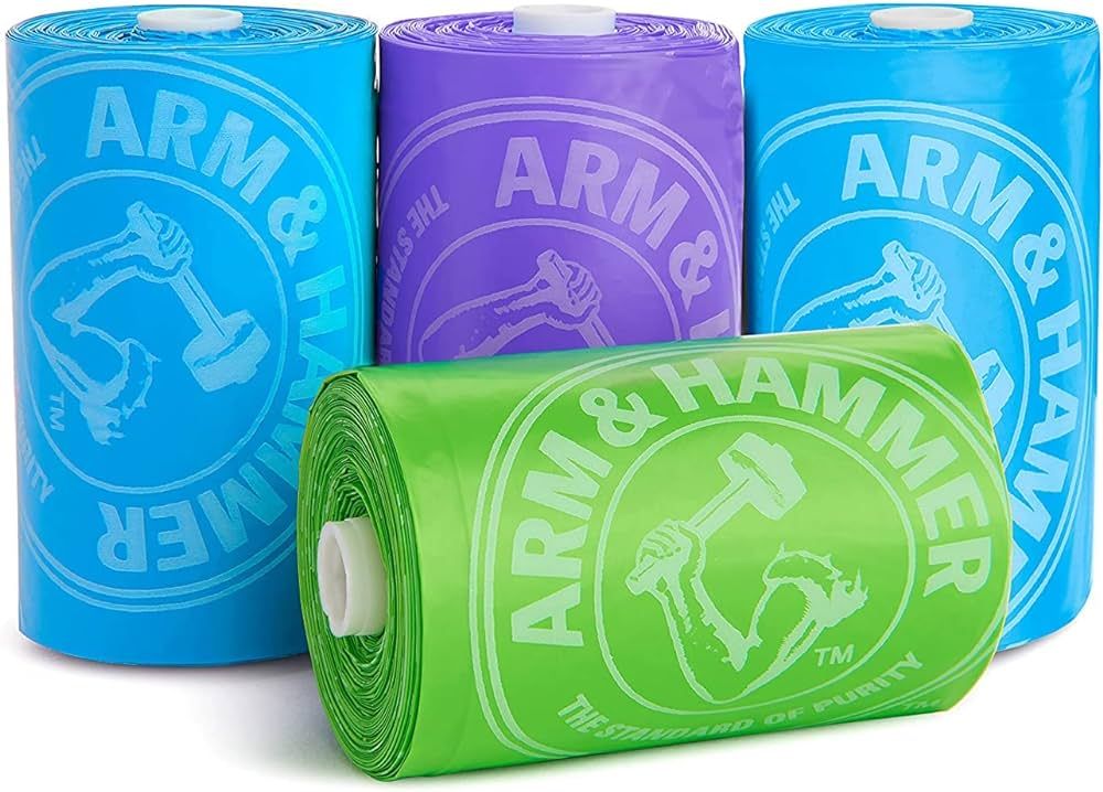 Munchkin® Arm & Hammer Diaper Bag Refills, 4 Pack, 48 Bags | Amazon (US)