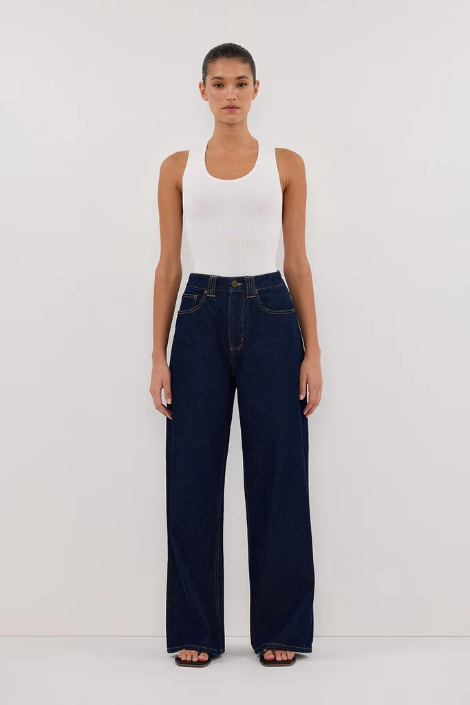 REAGAN 2.0 INDIGO SLOUCHY JEAN | DISSH