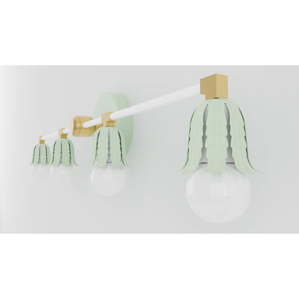 Elba 4 - Light Dimmable Vanity Light | Wayfair North America