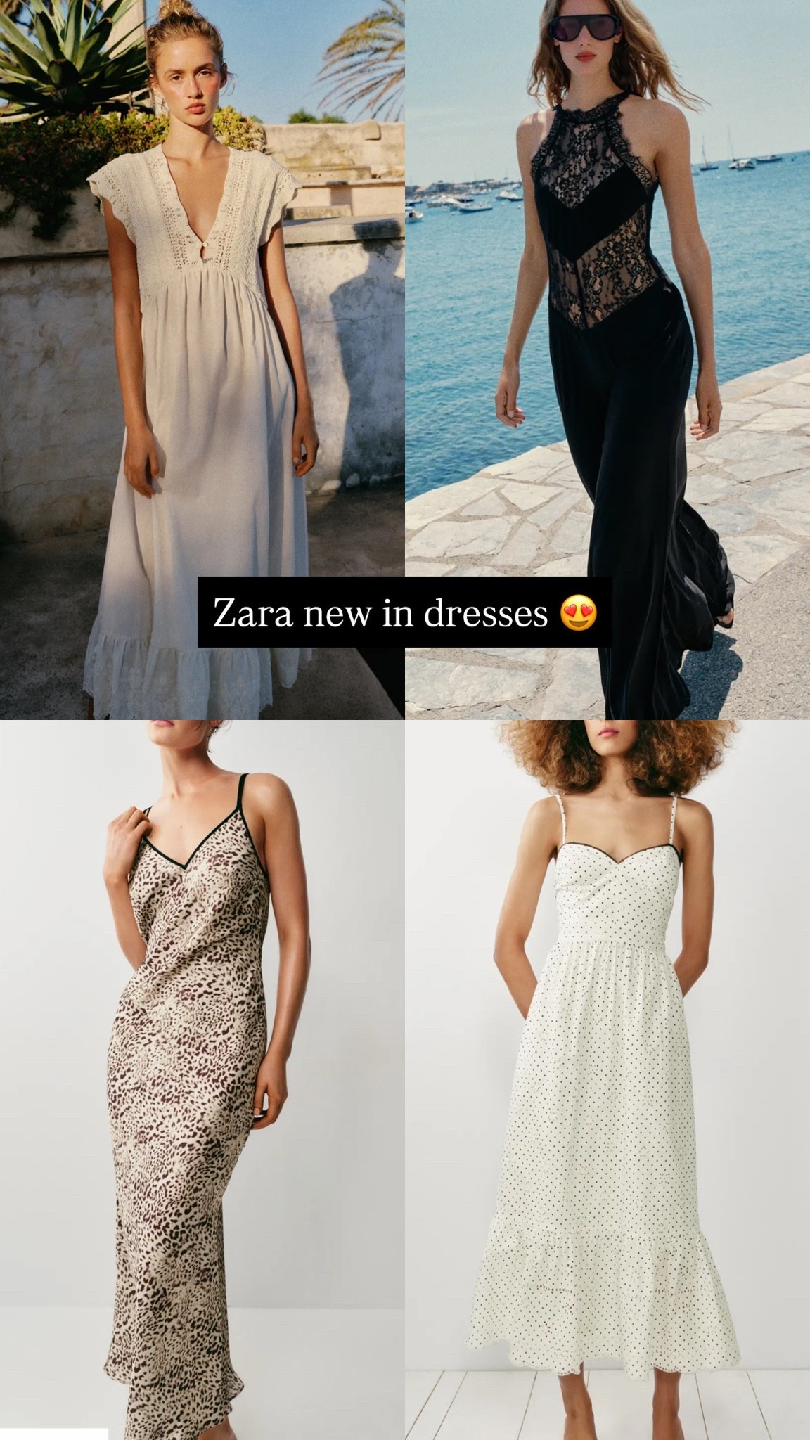 Zara new in dresses 😍