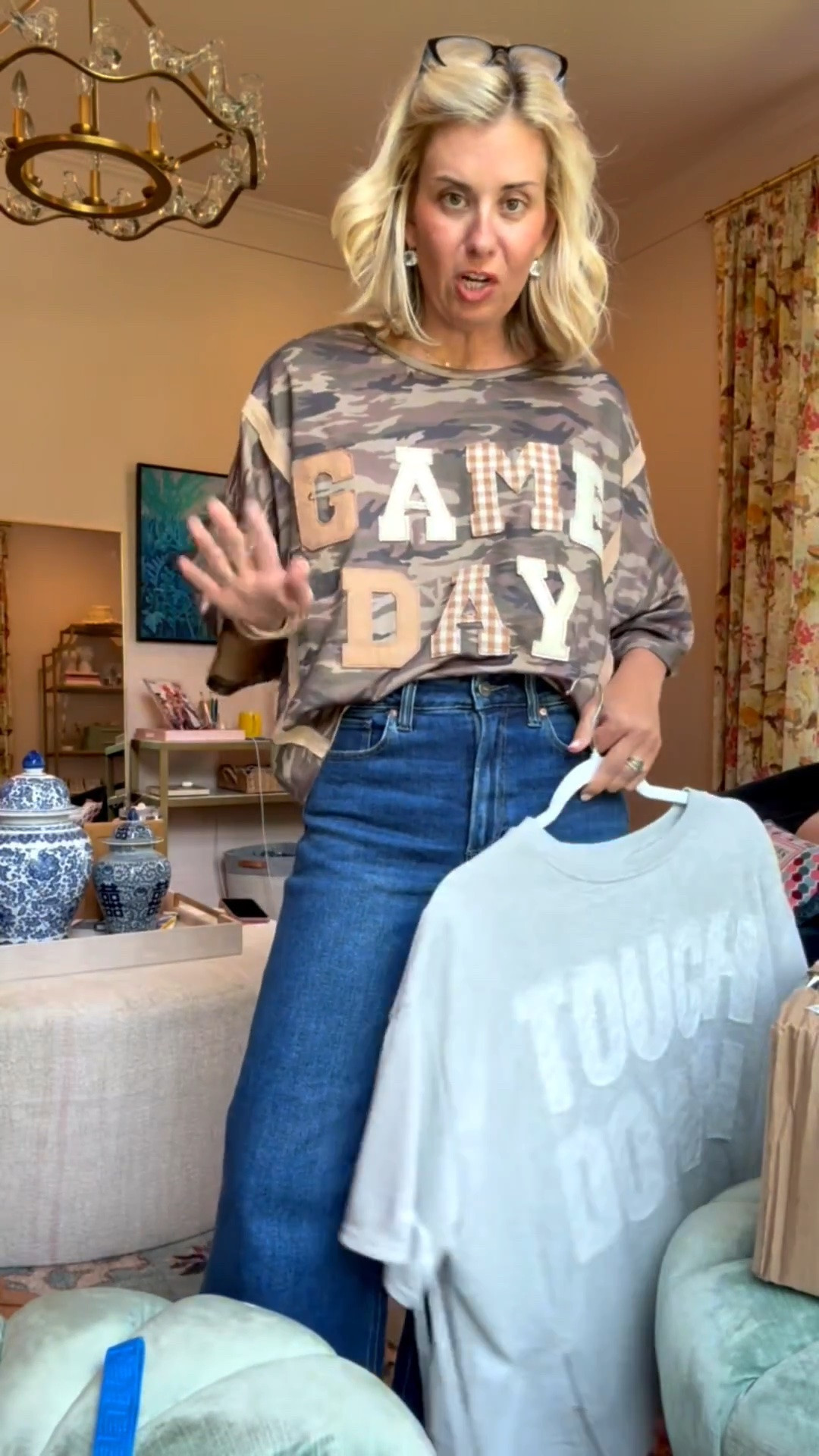 Game Day breakdown is coming!! Yall get ready!! I’m in smalls in all tops.

#LTKdayinmylife #LTKmomlife #LTKSeasonal