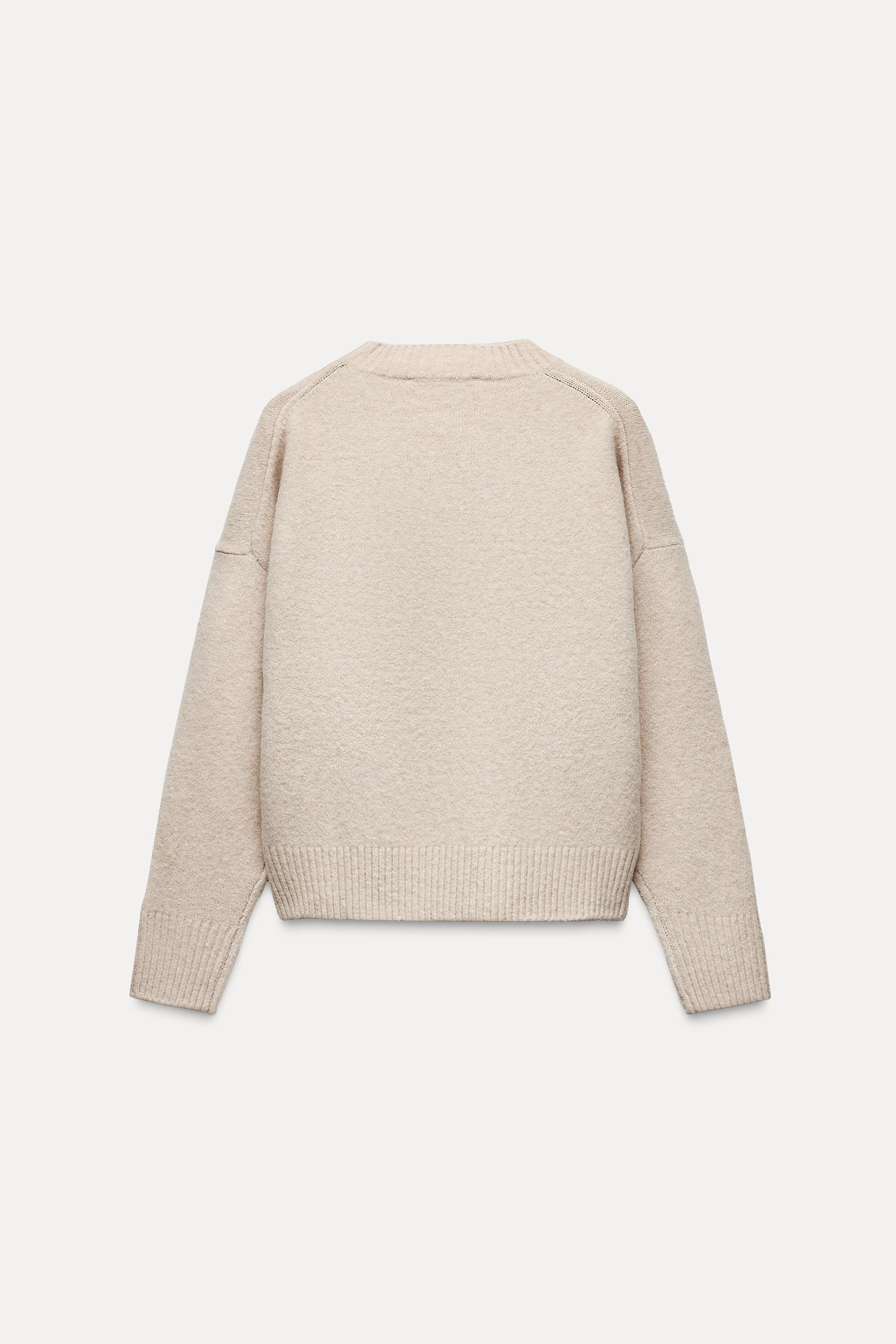 BASIC SOFT KNIT SWEATER | Zara US