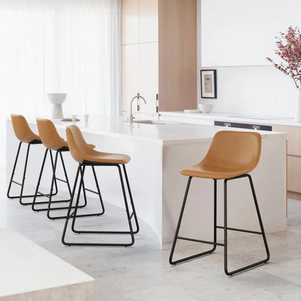 Hambrook Bar & Counter Stool (Set of 4) | Wayfair North America