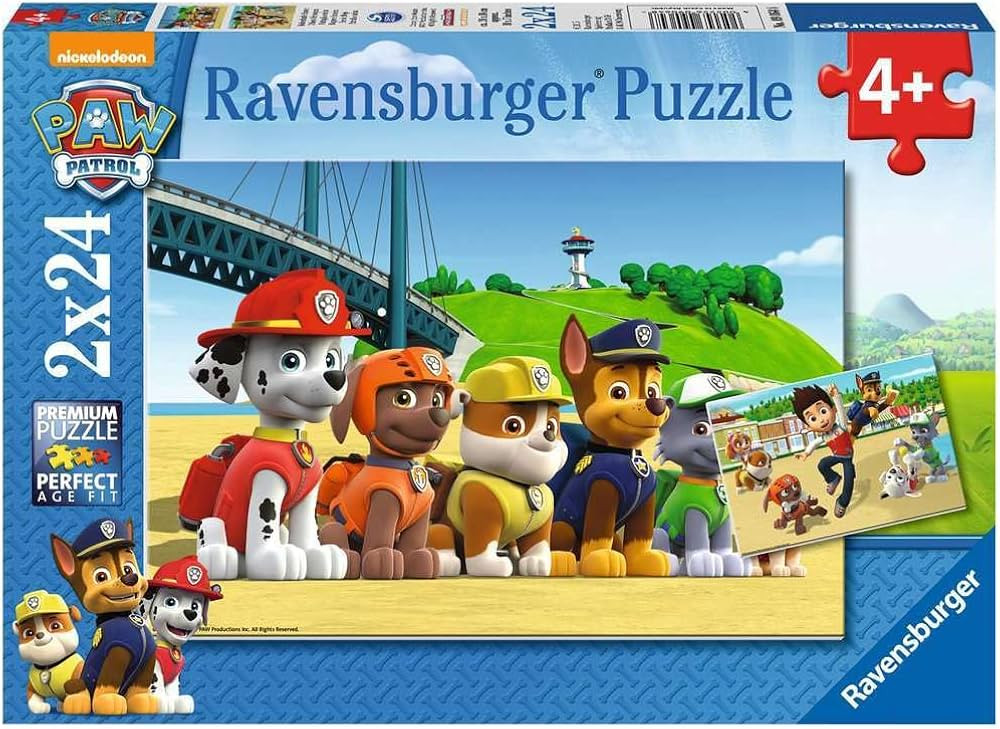 Ravensburger Paw Patrol Jigsaw Puzzle (2 x 24 Piece) | Amazon (US)