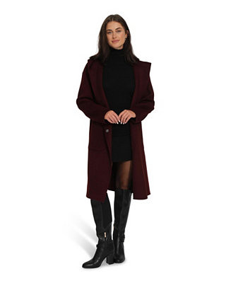 Women's Walk This Way Wool Blend Oversized Coat | Macy's