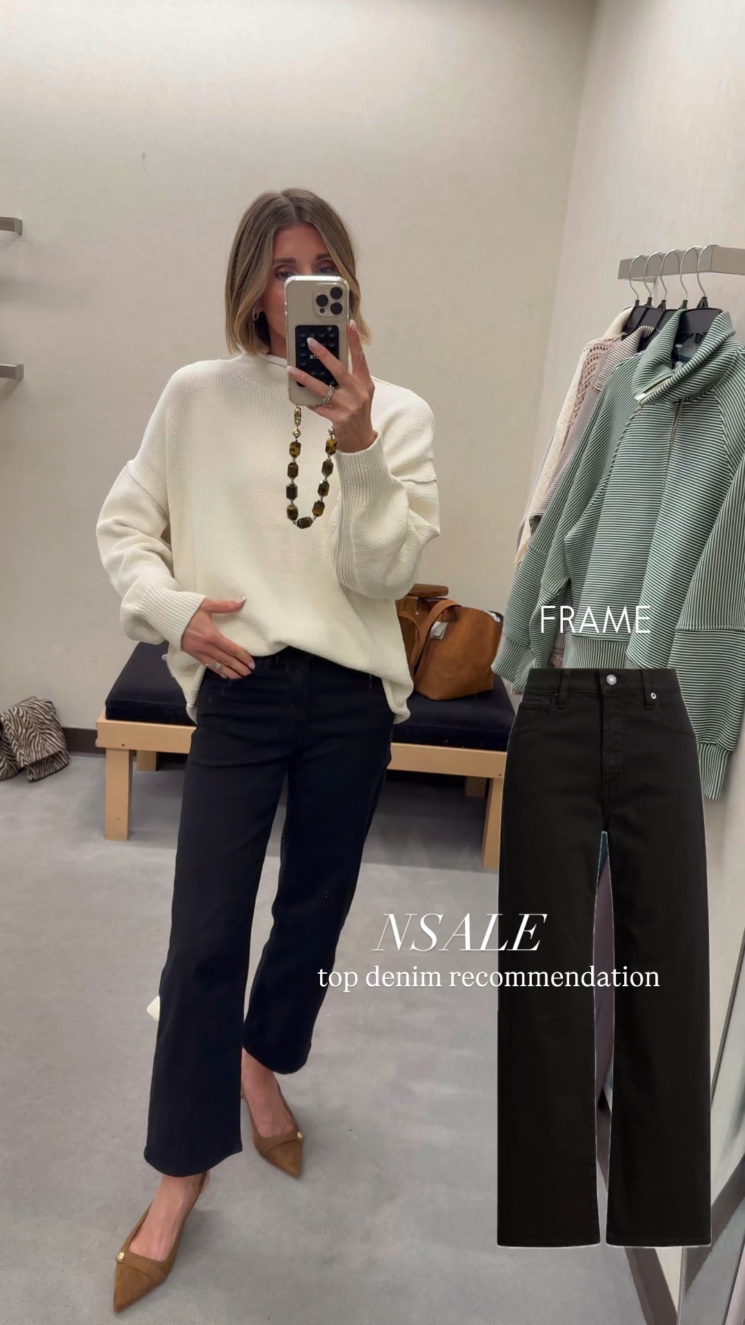 A great pair of black jeans for fall from the NSALE!