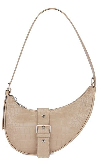 8 Other Reasons Crescent Buckle Bag in Tan. | Revolve Clothing (Global)